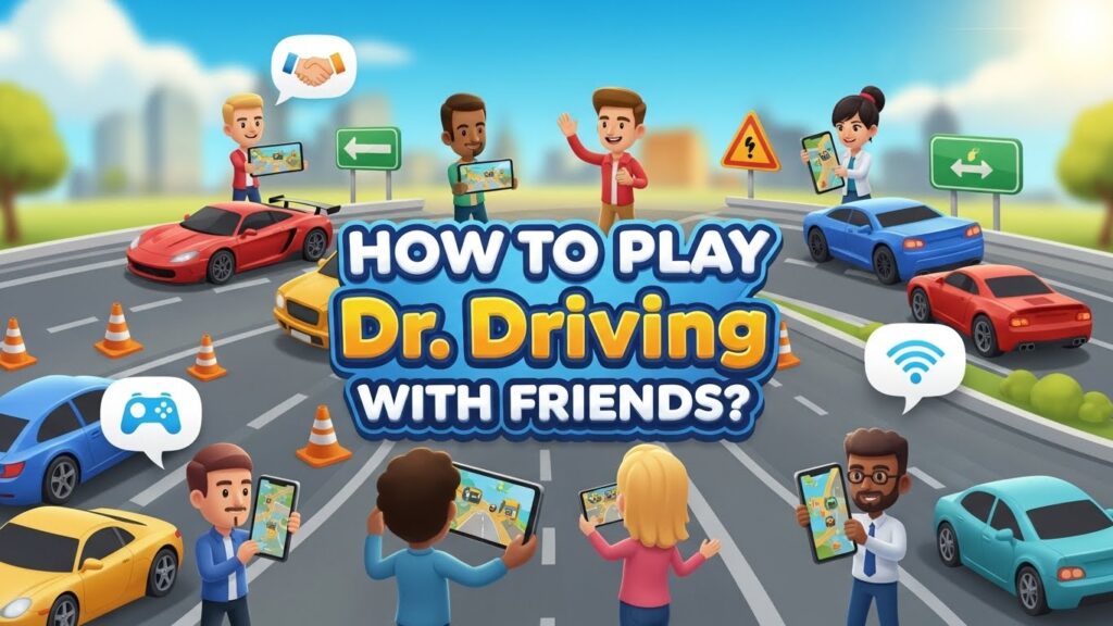 Play Dr. Driving with Friends