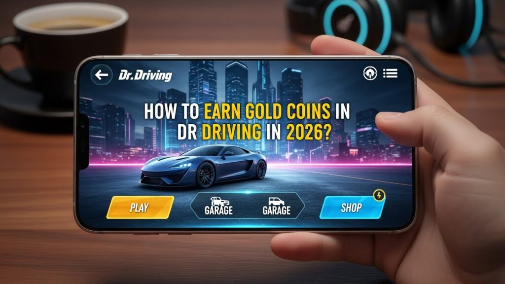 Earn Gold Coins in Dr Driving