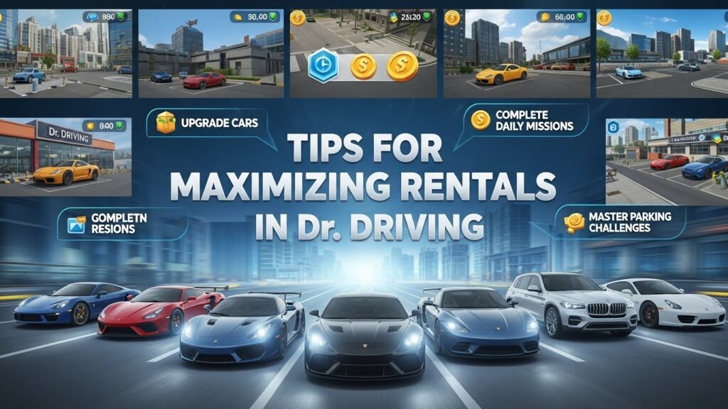 Renting Vehicles in Dr. Driving: A Complete Guide (2026 Edition)