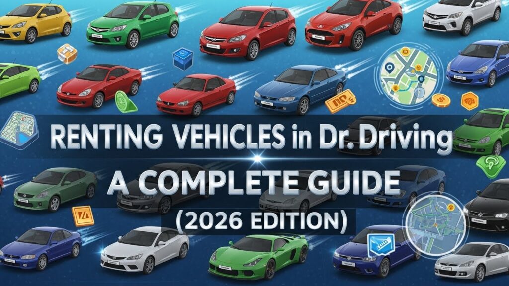 Renting Vehicles in Dr. Driving: A Complete Guide (2026 Edition)