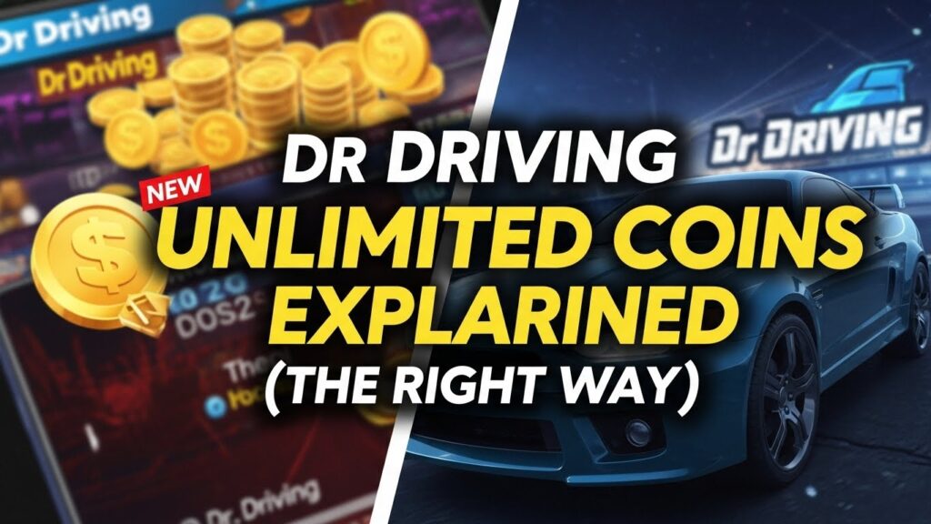 Earn Gold Coins in Dr Driving